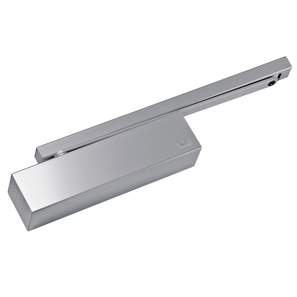 DORMAKABA TS93 Size 2-5 Side Channel Overhead Door Closer TS93G BC DC Push - Silver Enamelled