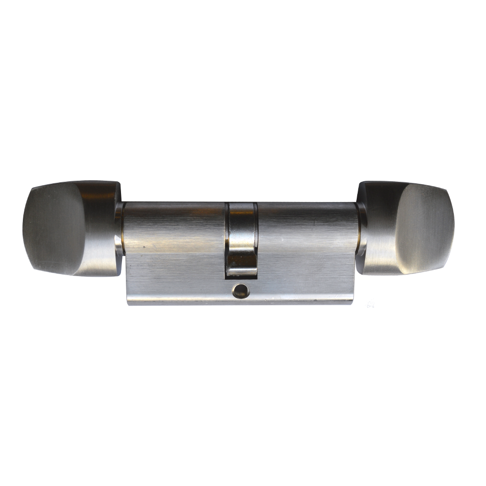 EVVA KDZ-KDZ Equal Euro Turn & Turn Cylinder 72mm - Nickel Plated