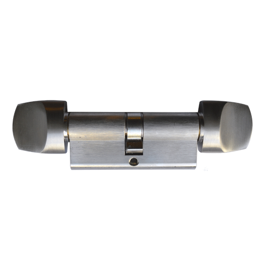 EVVA KDZ-KDZ Equal Euro Turn & Turn Cylinder 72mm - Nickel Plated