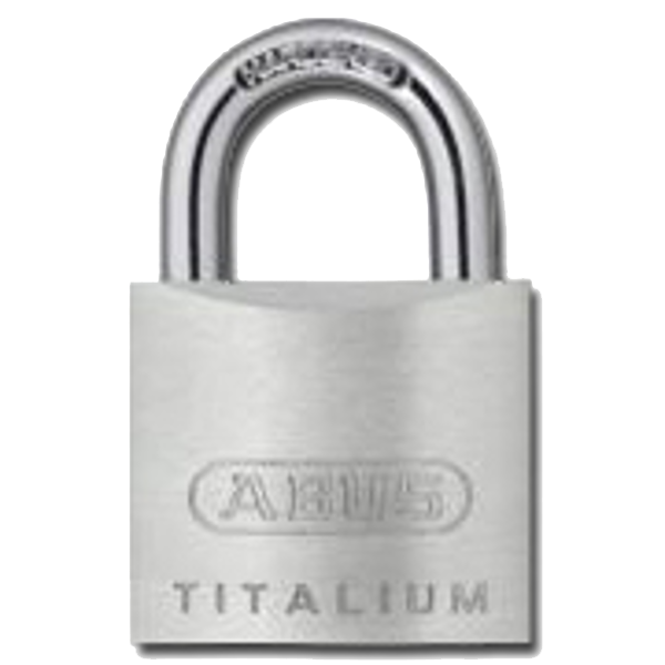 ABUS Titalium 54TI Series Open Shackle Padlock 30mm Keyed To Differ 54TI/30 Pro - Silver