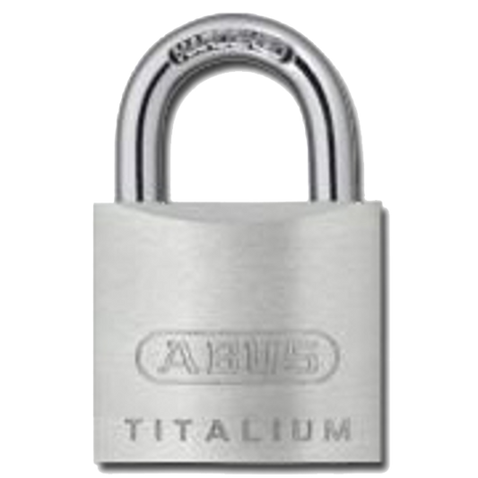 ABUS Titalium 54TI Series Open Shackle Padlock 30mm Keyed To Differ 54TI/30 Pro - Silver
