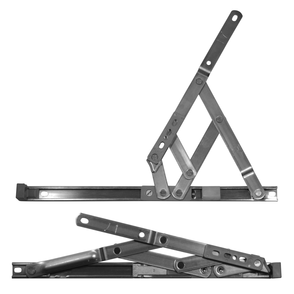 SECURISTYLE Defender Restricted Friction Hinge Side Hung 13mm 300mm 12 Inch Left Handed - Stainless Steel