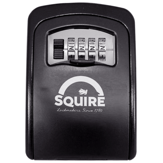 SQUIRE Key Keep Wall Mounted Key Safe Black