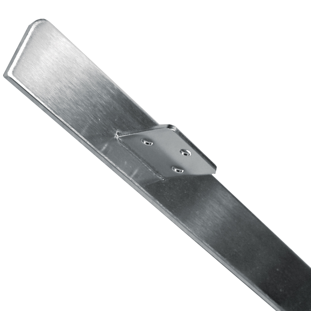 SOUBER TOOLS Full Height Edge Fix Anti-Thrust Lock Guard Plate 1900mm SS - Stainless Steel