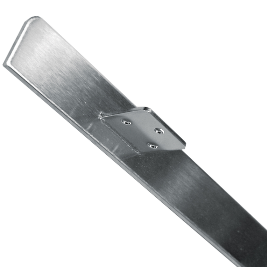 SOUBER TOOLS Full Height Edge Fix Anti-Thrust Lock Guard Plate 1900mm SS - Stainless Steel