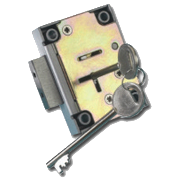 WALSALL LOCKS ACE S1311 7 Lever Safe Lock Non Key Retaining - Grey