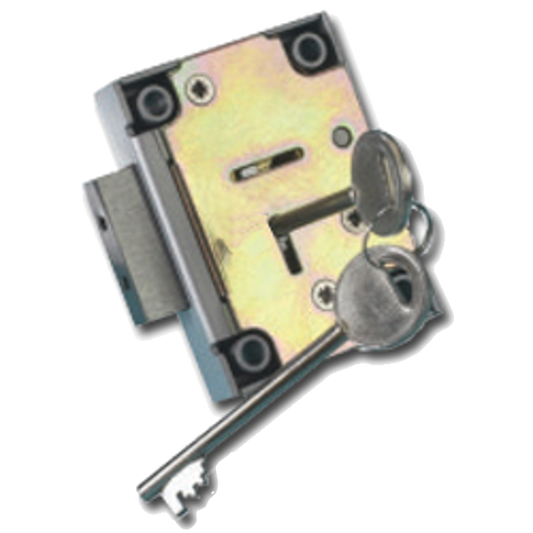 WALSALL LOCKS ACE S1311 7 Lever Safe Lock Key Retaining - Grey