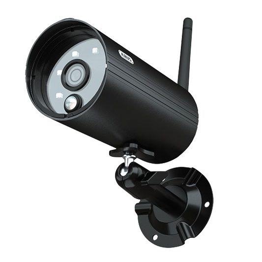 ABUS PPDF14520 OneLook Outdoor IR Camera (Use with PPDF16000 Surveillance Set) & Silver TVAC16010B - Black