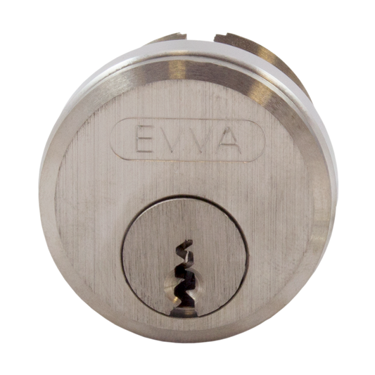 EVVA EPS RM3 Screw-In Cylinder 21B Single - Nickel Plated
