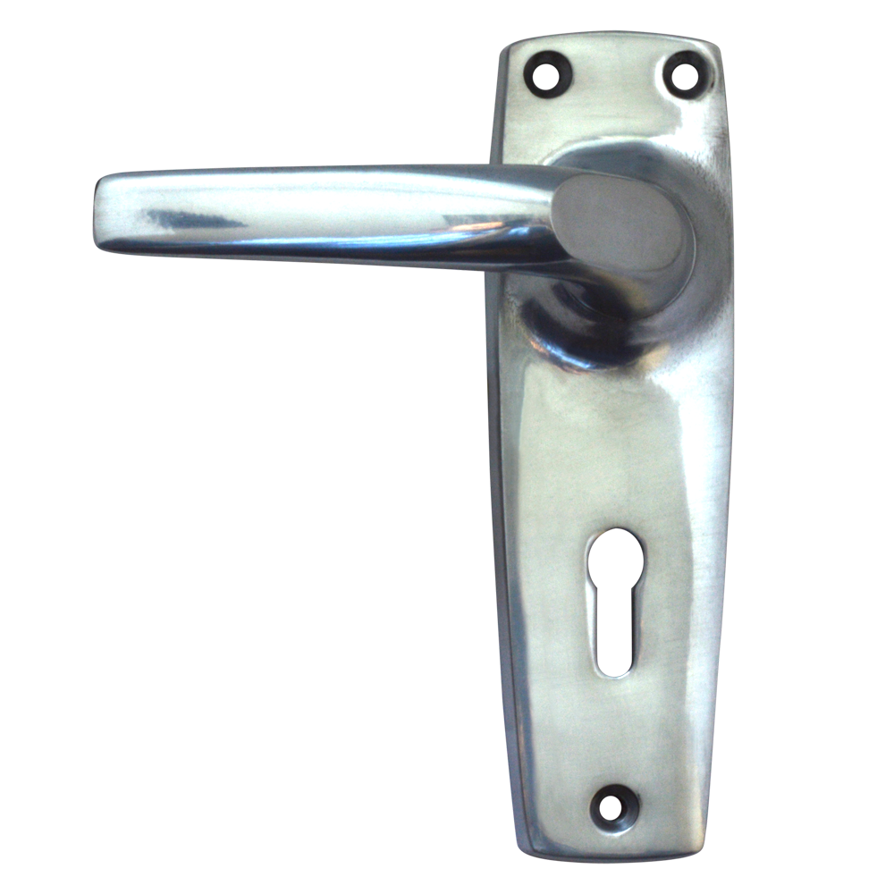 KENRICK 300 301 Plate Mounted Lever Furniture Lever Lock - Silver