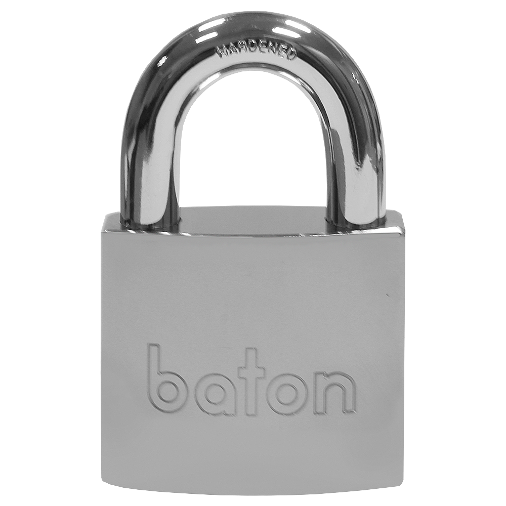 BATON LOCK 6020 Series Open Shackle Brass Padlock With Disc Mechanism 30mm Keyed To Differ - Hardened Steel
