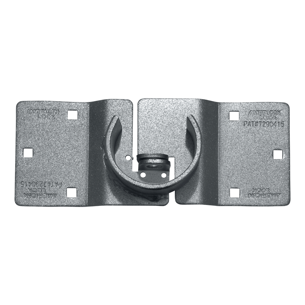 MASTER LOCK - American Lock A802 High Security Hasp for Hidden Shackle Padlocks A802 Rear Doors Offset
