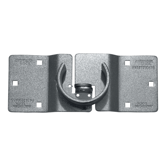MASTER LOCK - American Lock A802 High Security Hasp for Hidden Shackle Padlocks A802 Rear Doors Offset