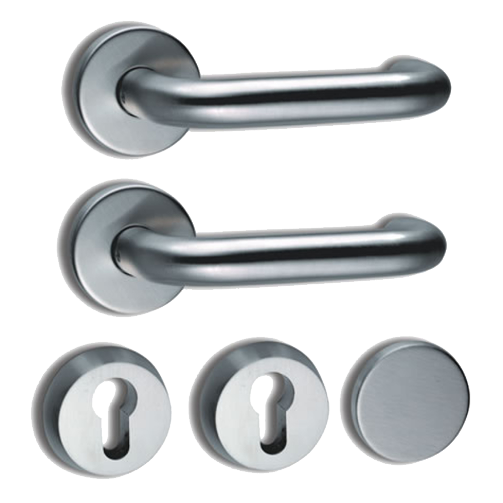 ABLOY 60-0319-SSS Futura Lever Handle Pair To Suit the EL560 & EL561 60-0319- - Satin Stainless Steel