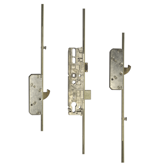 ROTO H600 3RDL2201 Latch & Deadbolt Single Spindle - 2 Hook 2 (V Cam) Mushrooms 35/92 2 Hooks 2 V Cams Mushrooms