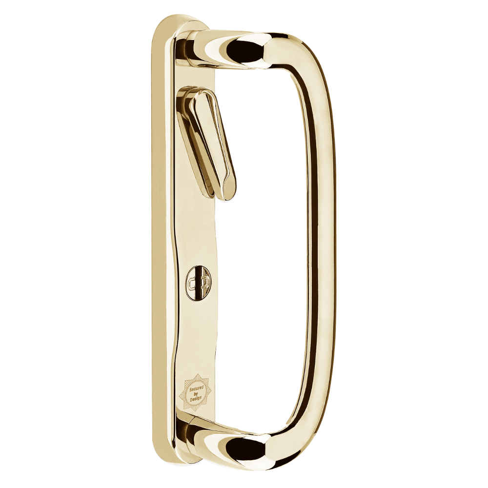 MILA ProSecure Kitemarked 92PZ Lever Patio Handle 108904 - Gold