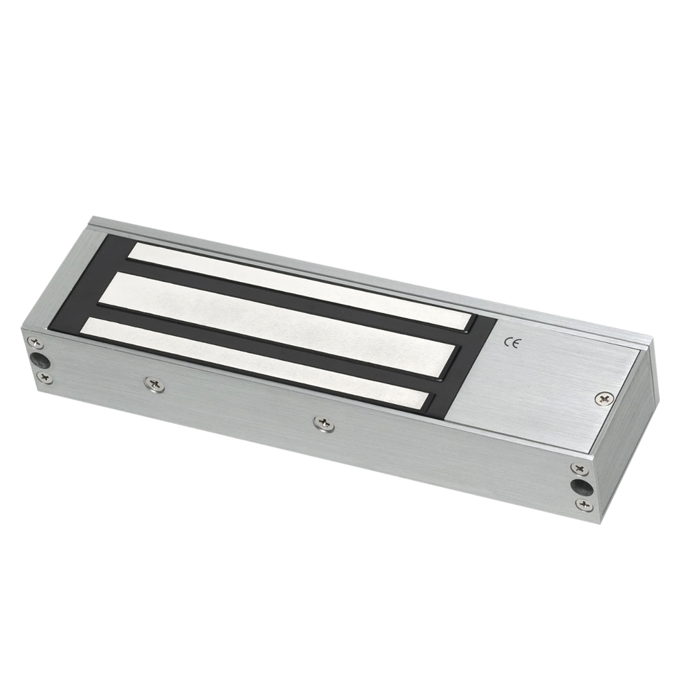 ICS A-Series 12 24VDC Standard Surface Magnet A10020 Monitored - Satin Anodised Aluminium