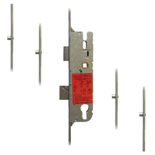 GU Secury Europa Lever Operated Latch & Deadbolt Single Spindle - 4 Roller 35/92 6-32258-20-0-1