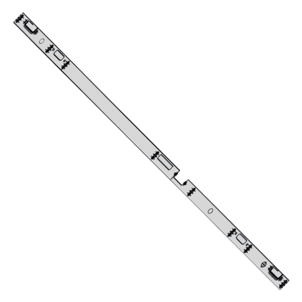 GU Secury Europa Full Length Keep - 2 Hook 2 Roller Right Handed Standard L-10000-17-R-1