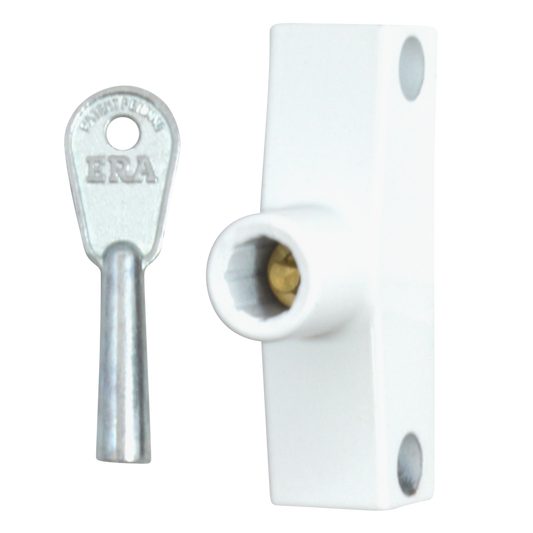 ERA 801 & 802 Automatic Window Snap Lock Std Key 1 Lock + 1 Key - White