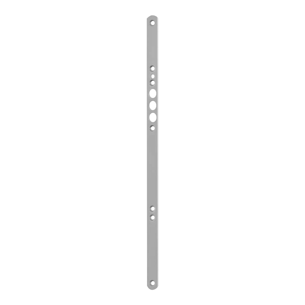 GU SECUREconnect 200 Faceplate UPVC 16 x 2.5mm - Silver
