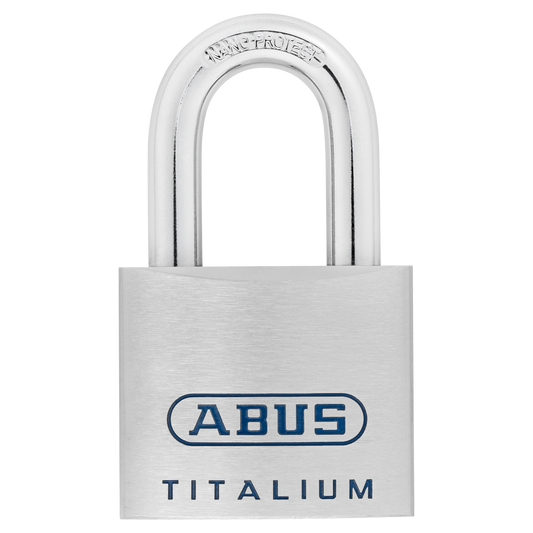 ABUS Titalium 96TI Series Open Shackle Padlock 50mm Keyed To Differ 96TI/50 Pro