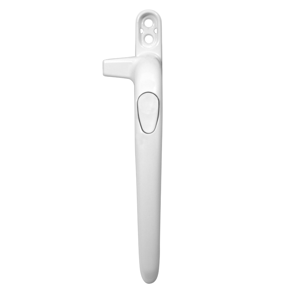 SECURISTYLE Virage Offset Cockspur Espag Handle 21mm Right Handed Non-Locking - White