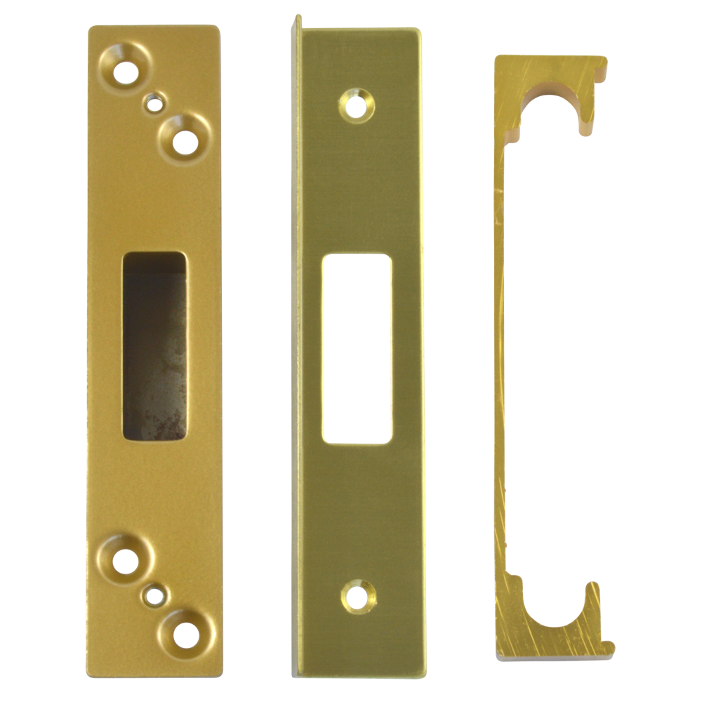 LEGGE N5641 & N5761 Deadlock Rebate 13mm - Polished Brass