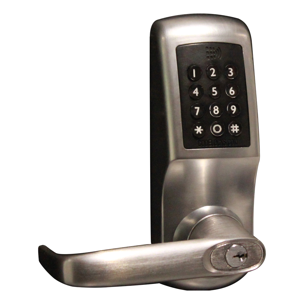 CODELOCKS CL5510 Smart Lock - Manage Via Your Smartphone CL5510 - Satin Stainless Steel
