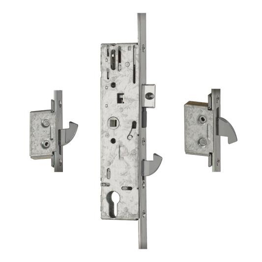 YALE YS170 Lever Operated Latch & Hookbolt Split Spindle 20mm Radius To Suit IG Doors - 2 Hook 45/92 To Suit IG Doors YS170-3H45IGILH