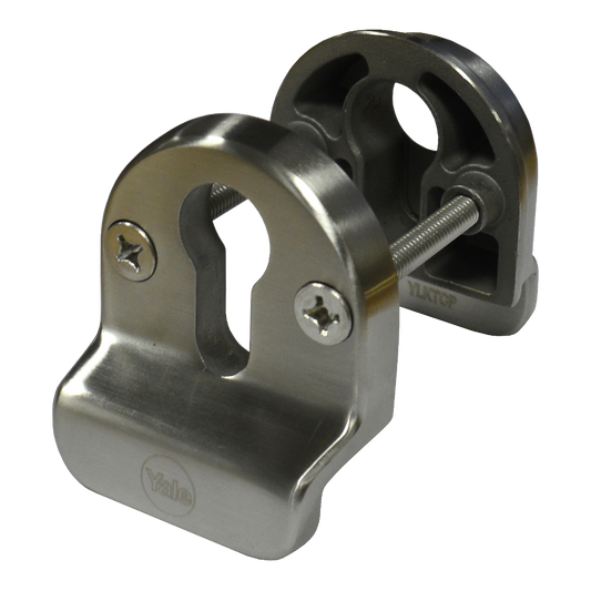 YALE High Security Cylinder Pull To Suit Lockmaster KeyTurn Satin Chrome