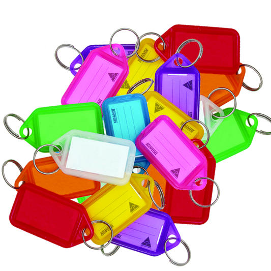 KEVRON ID30 Giant Tags Bag of 25 Assorted Colours x 25 - Assorted Colours