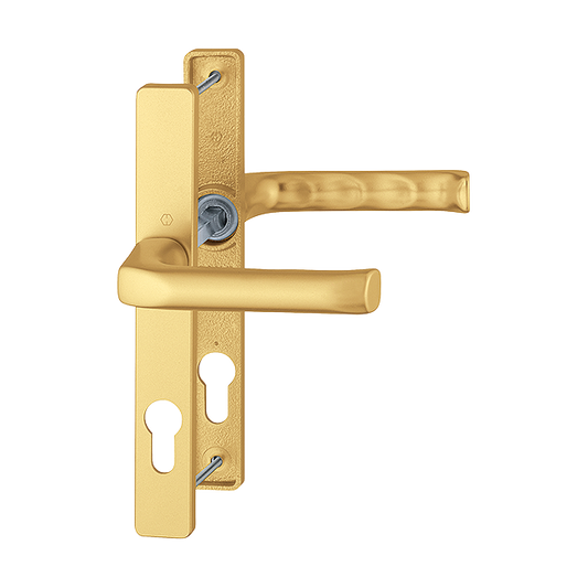 HOPPE London 72mm UPVC Lever Door Furniture 113 200LM 72mm Centres - Gold