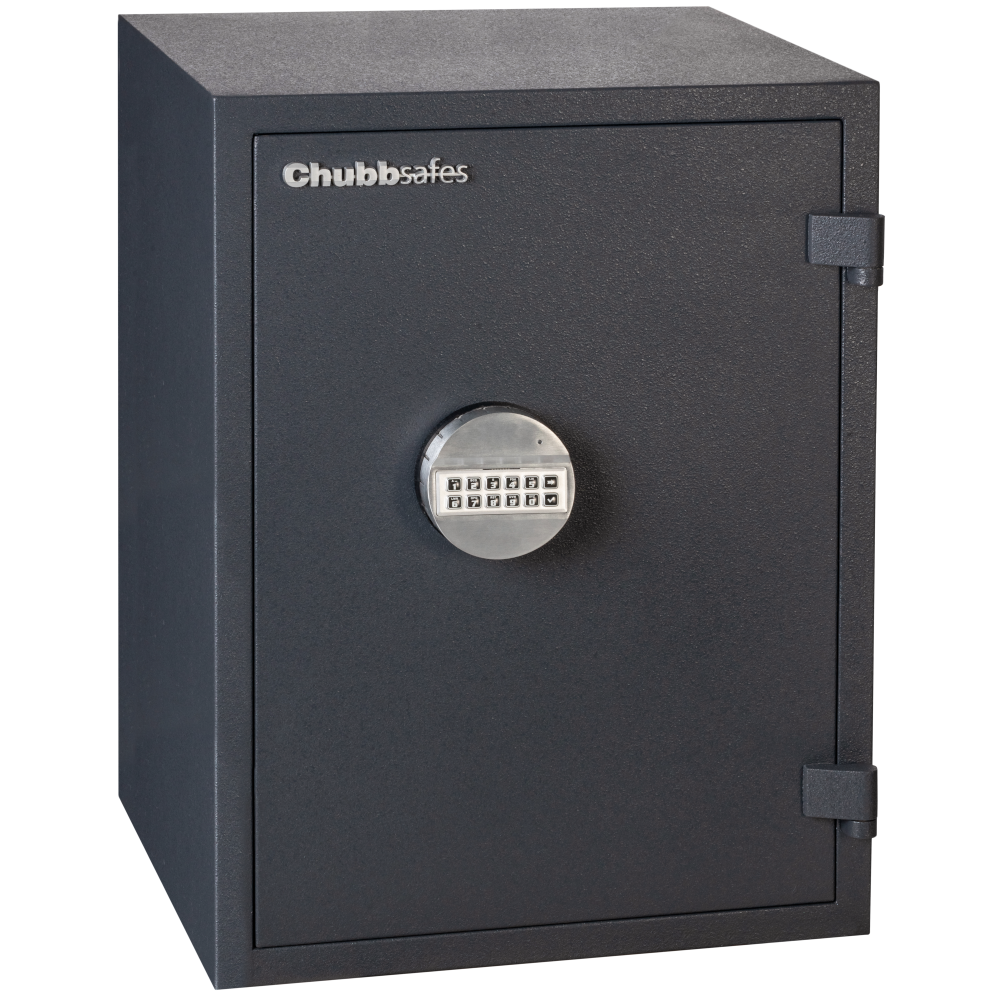 CHUBBSAFES Home Safe S2 30P Burglary & Fire Resistant Safes 50 EL Electric Lock 53Kg - Black