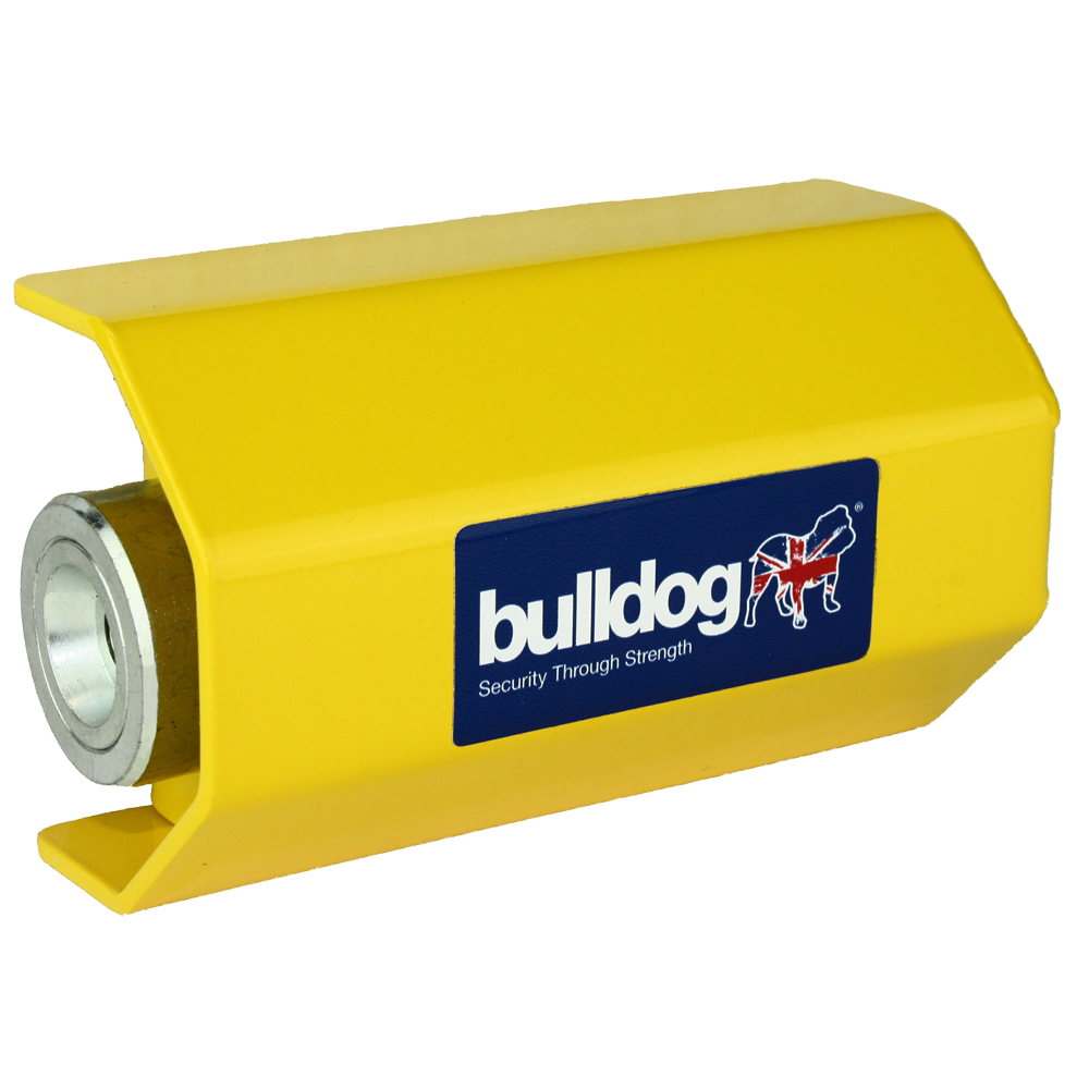 BULLDOG High Security Garage & Workshop Door Lock GR250 - Yellow (Powder Coated)