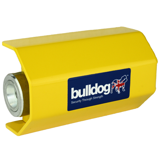 BULLDOG High Security Garage & Workshop Door Lock GR250 - Yellow (Powder Coated)