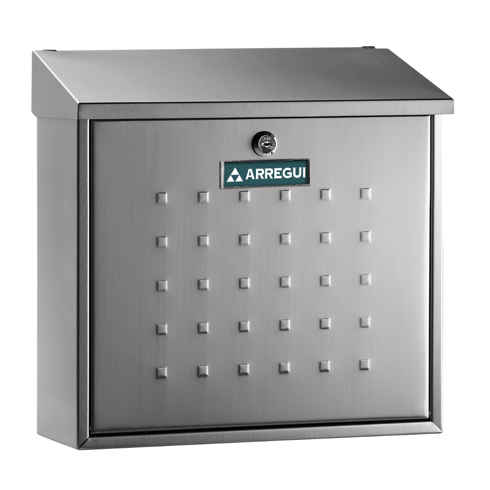 ARREGUI Premium Maxi Mailbox Satin Stainless Steel