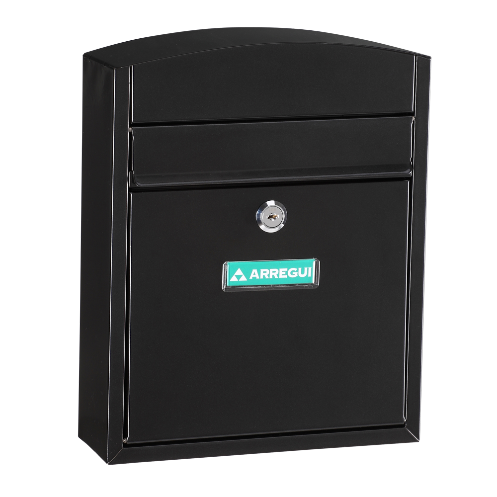 ARREGUI Compact Mailbox Black