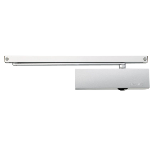 GEZE TS3000BC Size 2-4 Slim Overhead Cam Door Closer TS3000B - Silver