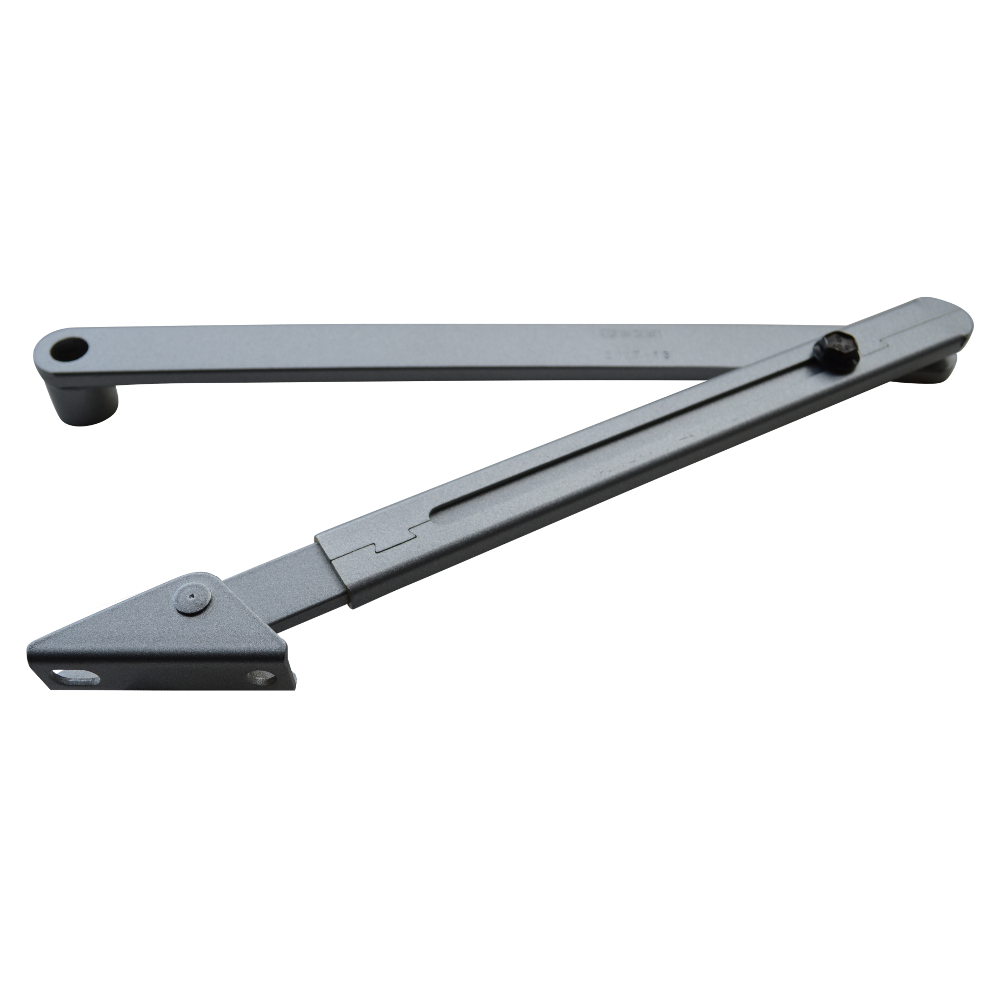 GEZE Standard Arm for Door Closers TS4000E & TS2000 Silver