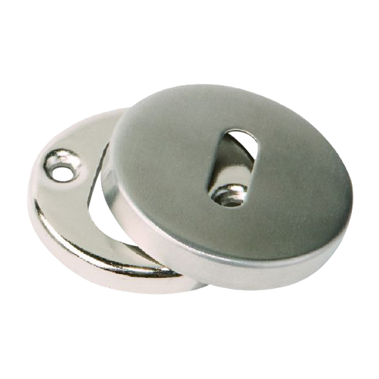 BRITON Mortice Key Profile Escutcheon Pair 4214.8.SS - Satin Stainless Steel