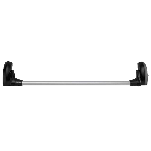 BRITON 561 Push Bar Operating Device with Single Point Latch Silver & Black - Black & Silver