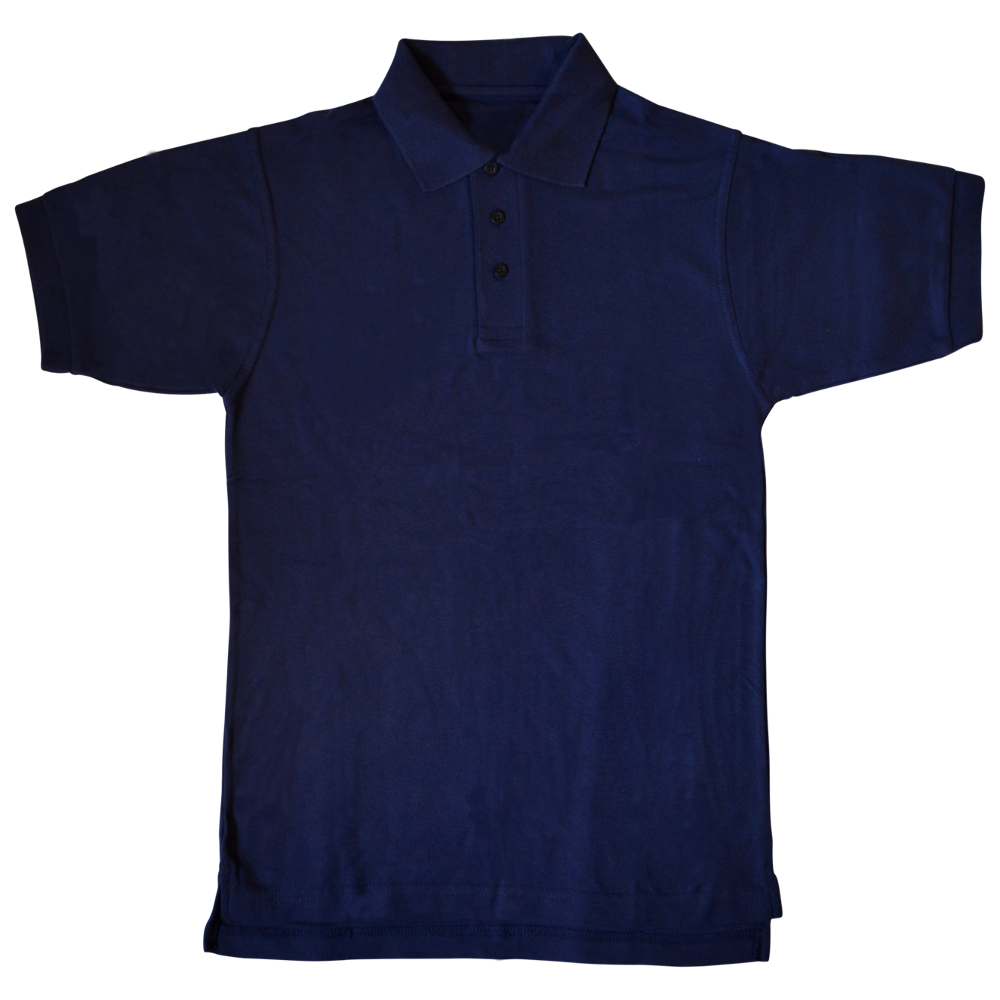 WARRIOR Polo Shirt Navy M - Navy Blue