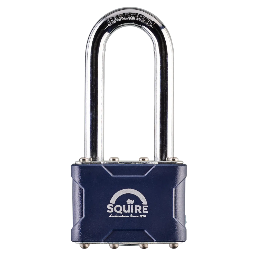 SQUIRE Stronglock 30 Series Laminated Long Shackle Padlock 39/2.5 Keyed to Differ 64mm Long Shackle Pro