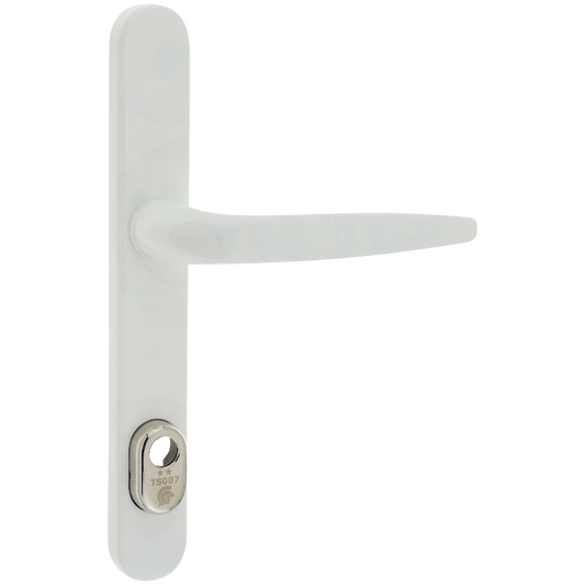 TROJAN TS007 2 Star UPVC Lever Handle White