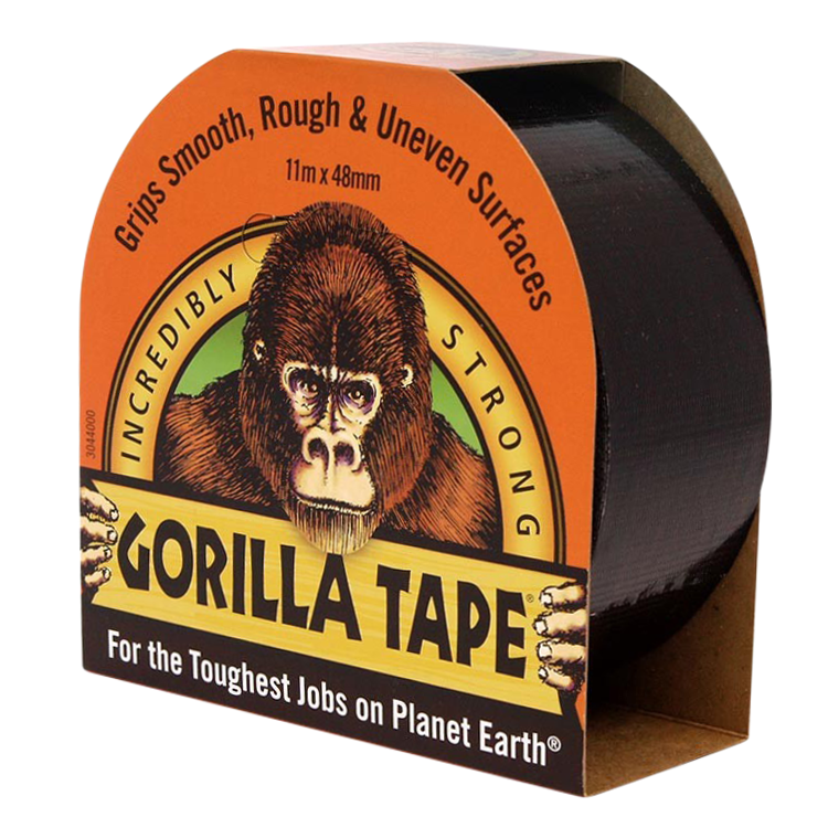 GORILLA Tape - Black 11m - Black