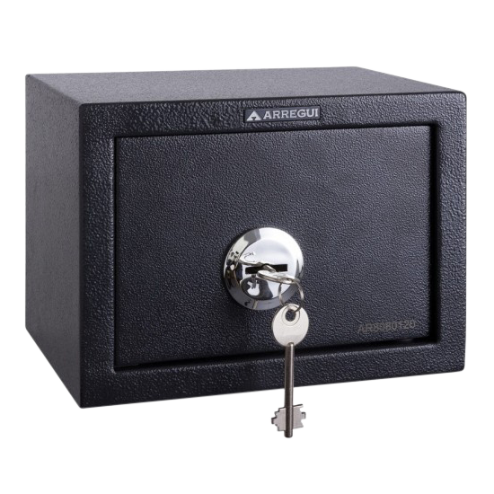 ARREGUI Class Key Locking Desktop Safe Key Locking - Dark Grey