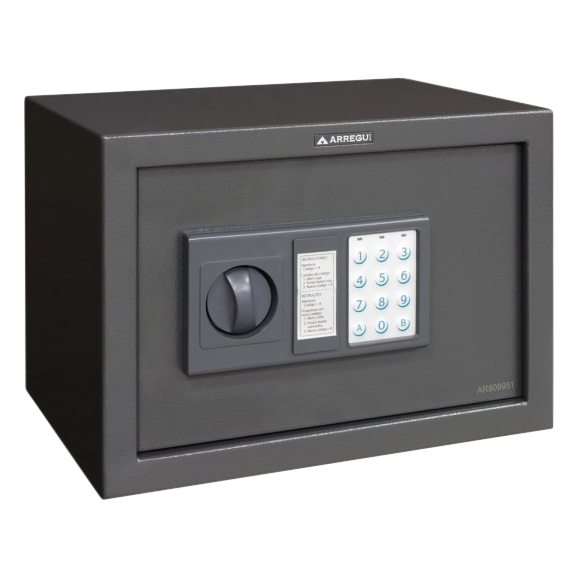 ARREGUI Class Digital Locking Desktop Safe Digital Locking - Dark Grey
