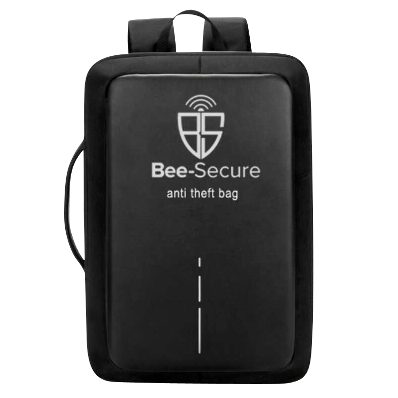 BEE-SECURE Anti-Theft Travel Laptop Bag BS006 - White
