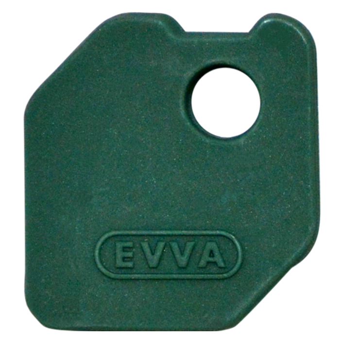 EVVA EPS Coloured Key Caps 0043522507 - Dark Green